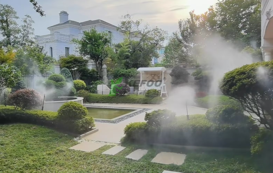 庭院選擇適合與自動霧化噴霧系統(tǒng)配合使用的驅(qū)蚊藥劑